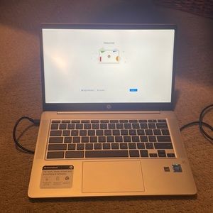 HP Chromebook with Charger